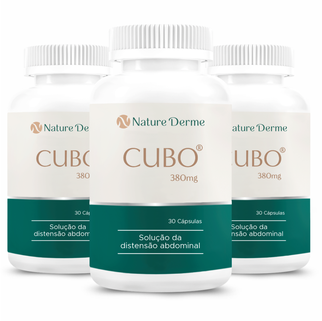 CUBO® 380mg - Solução da Distensão abdominal