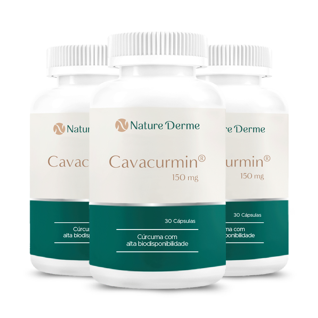 CAVACURMIN® 150mg - Cúrcuma com alta biodisponibilidade