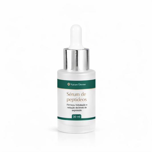 Sérum de Peptídeos 30ml - Firmeza, hidratação e redução de linhas de expressão