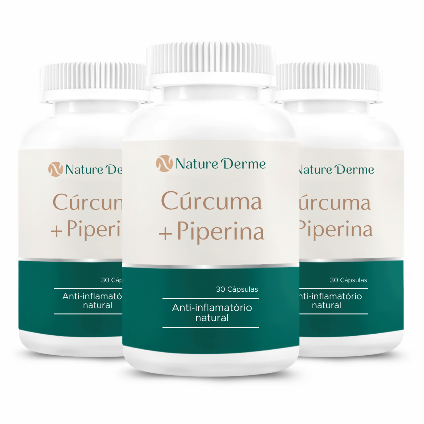 Curcuma + Piperina - Antiinflamatório Natural