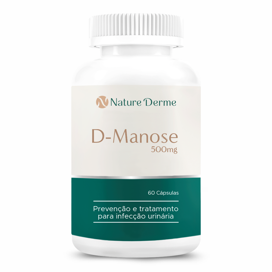 D-Manose 500mg - Prevenção e Tratamento para Infecção Urinária