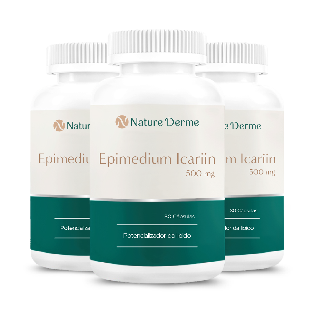 Epimedium Icariin 500mg - Potencializador da libido