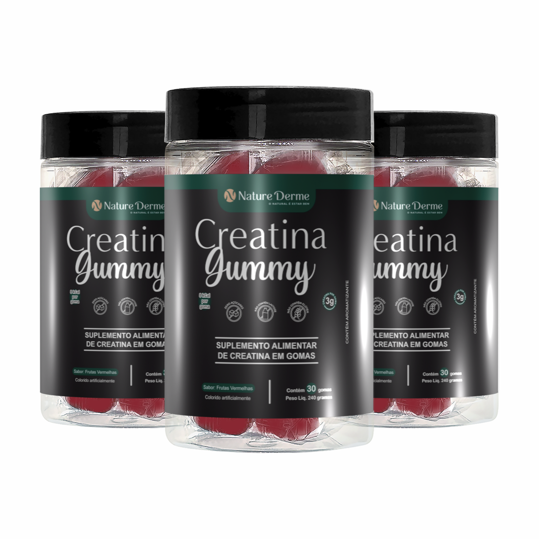 Creatina Gummy - Gomas de Creatina 3g