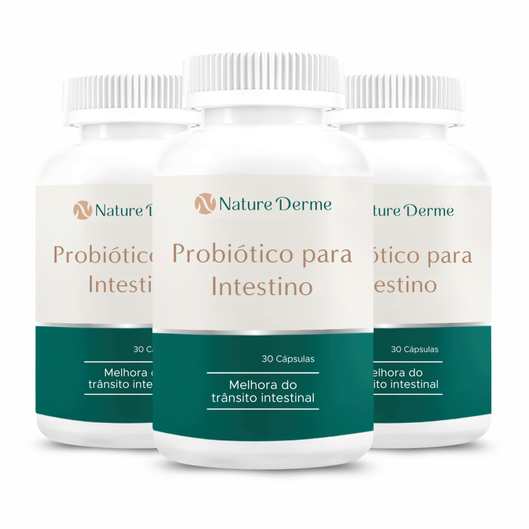 Probiótico para Intestino - Melhora do trânsito intestinal – Nature Derme