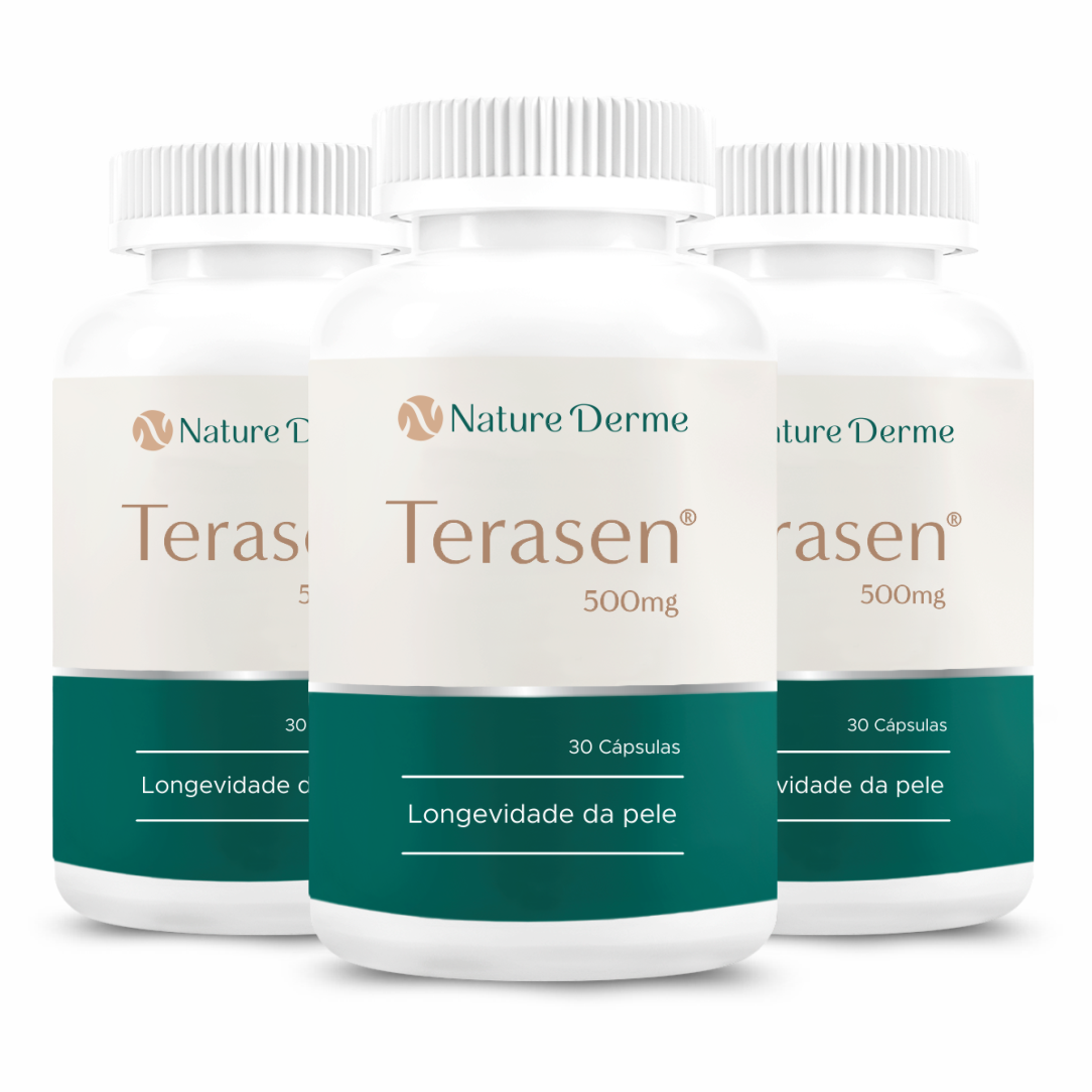 Terasen® 500mg - Longevidade da Pele