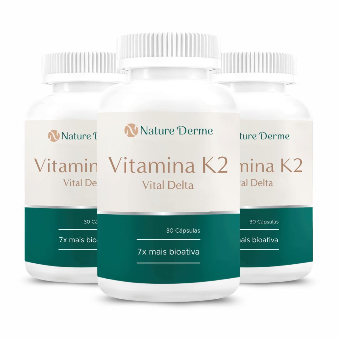 Vitamina K2 Vital® Delta - 7x mais Bioativa