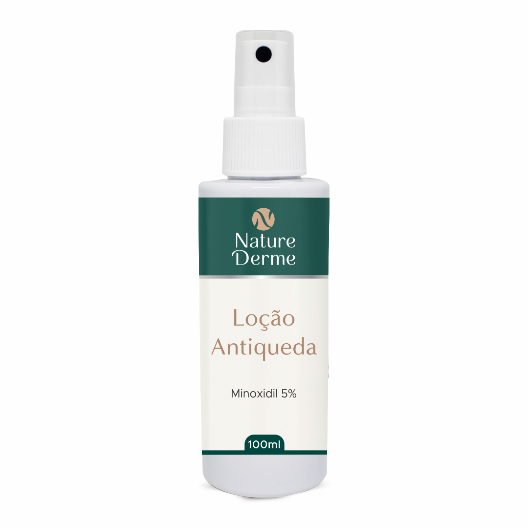 Loção Antiqueda 100ml - Minoxidil + Bioex Capilar – Nature Derme
