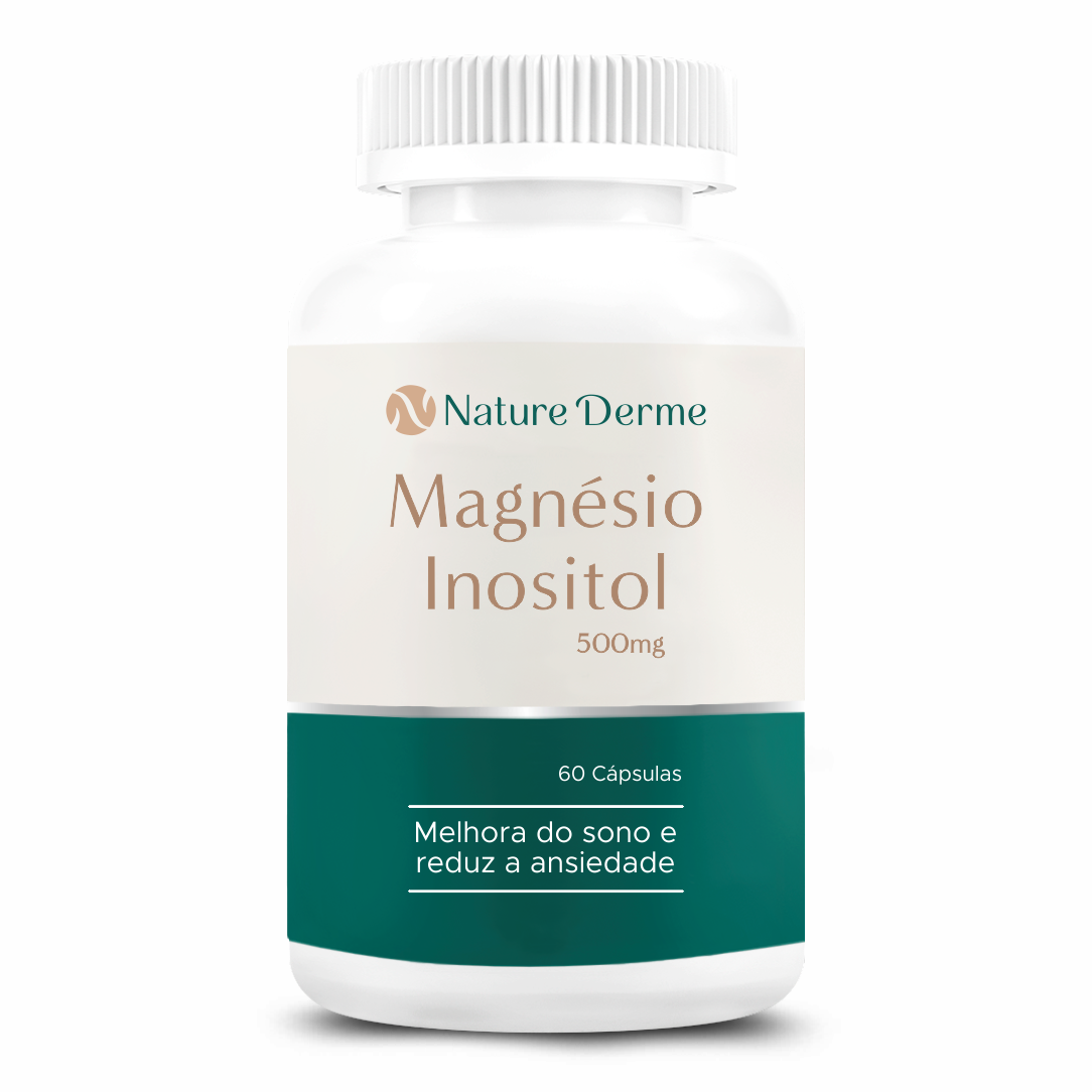 Magnésio Inositol 500mg - Sono e Ansiedade