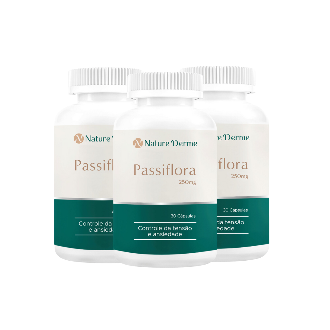 Passiflora 250mg - Combate Estresse e Ansiedade