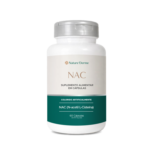 NAC - (N-Acetilcisteina) 600 mg - Recuperação Muscular e Saúde Respiratória