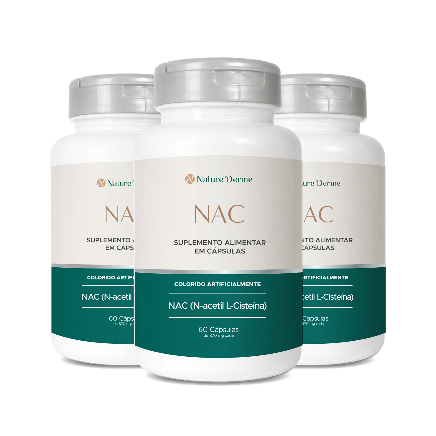 NAC - (N-Acetilcisteina) 600 mg - Recuperação Muscular e Saúde Respiratória