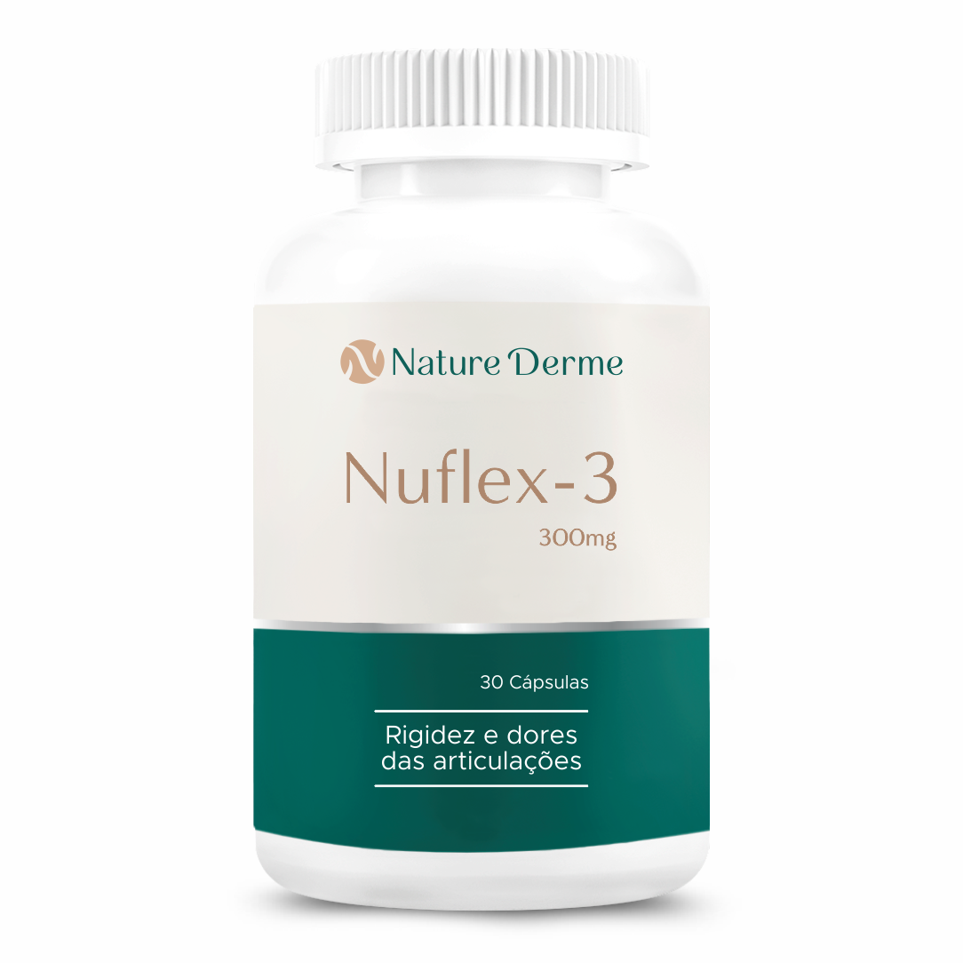 Nuflex-3 300mg - Rigidez e Dores das Articulações