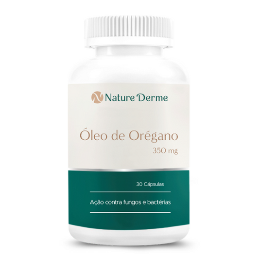 Óleo de Orégano 350 mg - Ação contra fungos e bactérias
