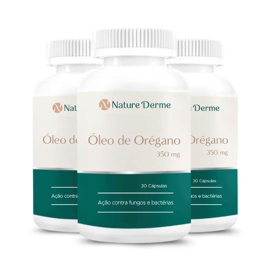 Óleo de Orégano 350 mg - Ação contra fungos e bactérias