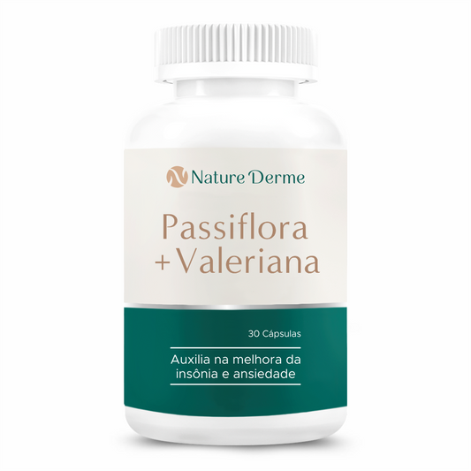 Passiflora + Valeriana - Relaxante e Equilíbrio Emocional