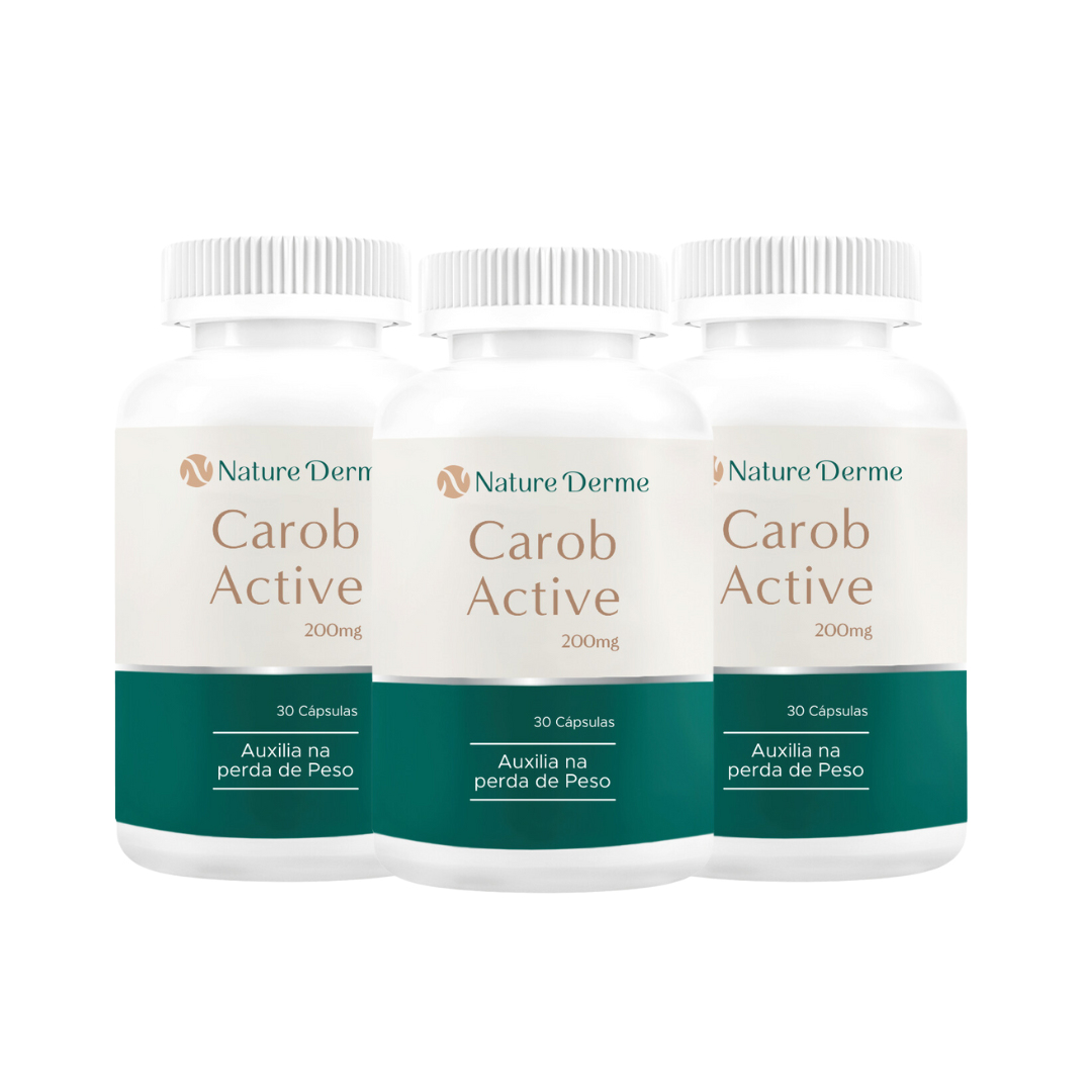 Carob Active  200mg - Auxilia na Perda de Peso