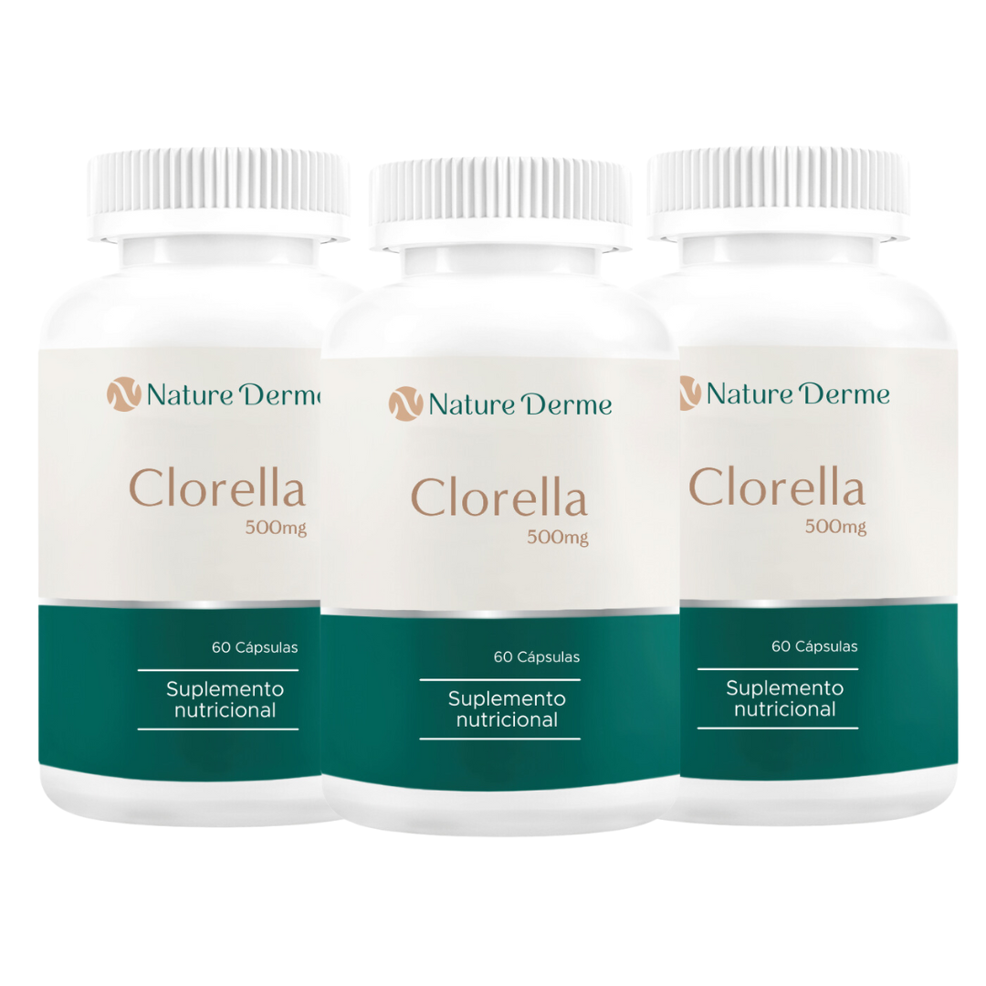 Clorella 500mg - Detox Natural