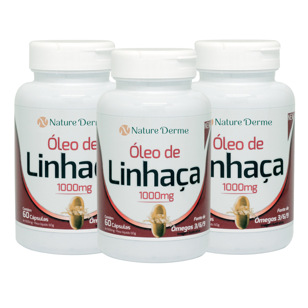 Óleo de Linhaça 1000mg