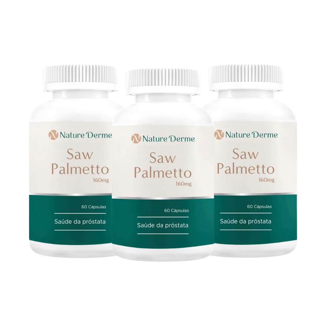 Saw Palmetto 160mg - Equilíbrio Hormonal