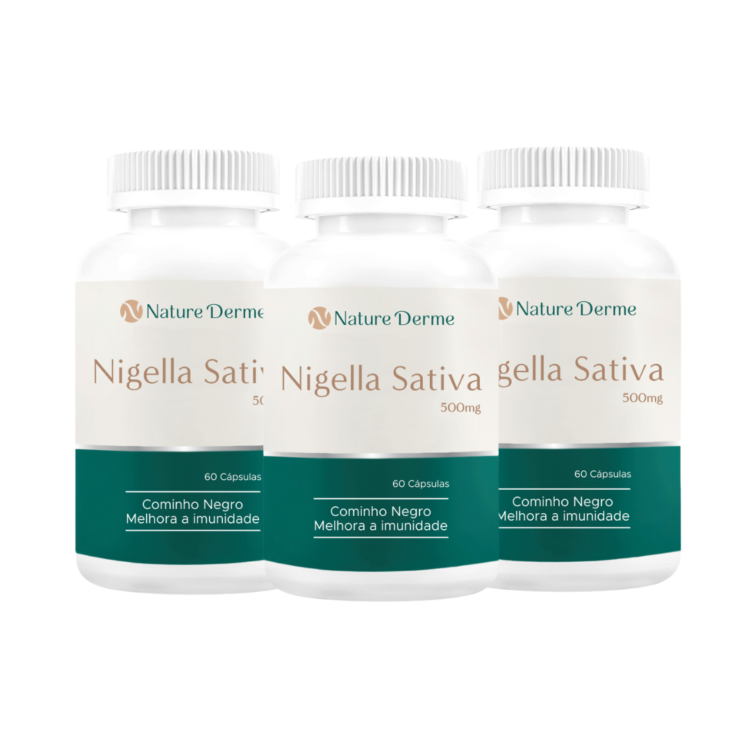 Nigella Sativa 500mg - Cominho Negro