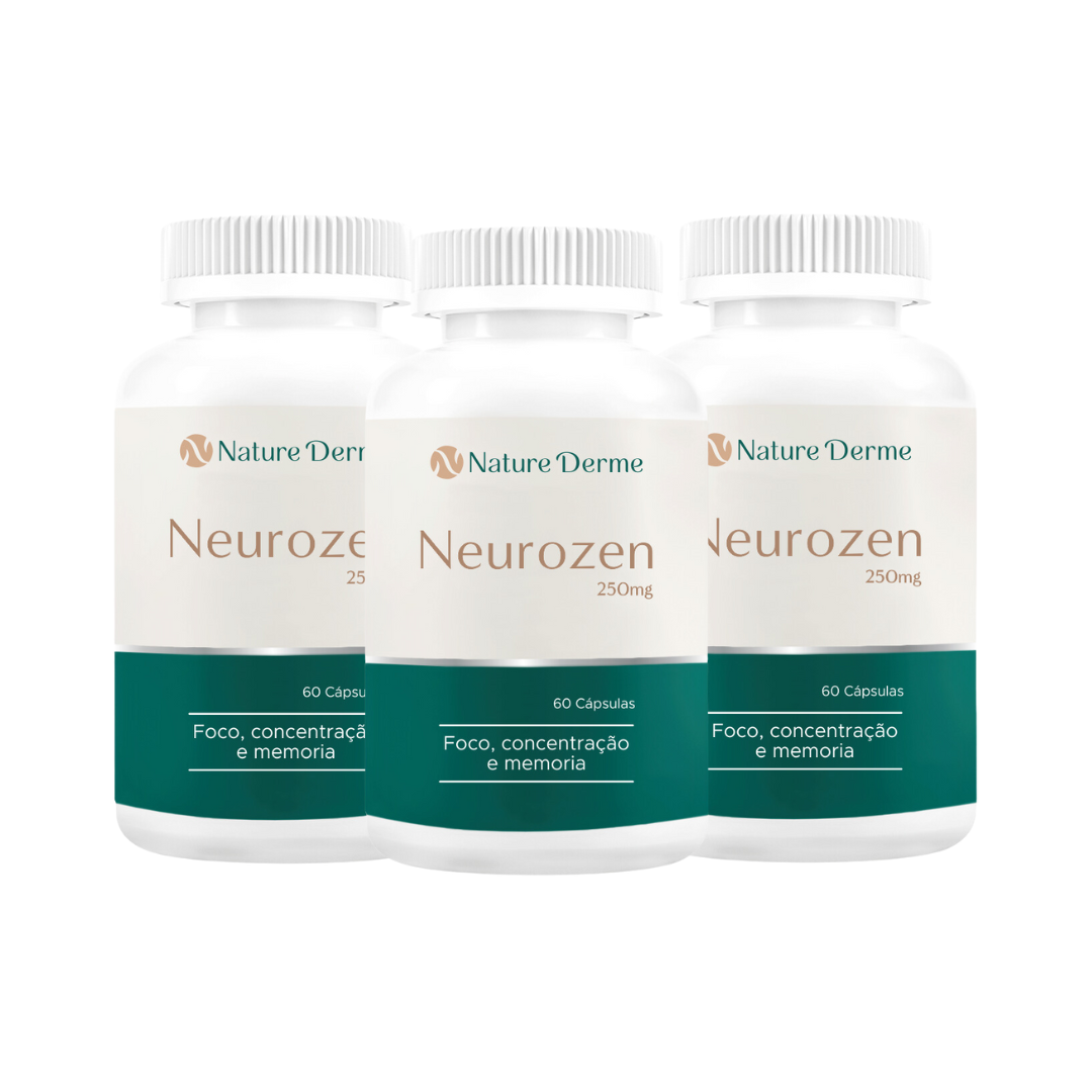 Neurozen 250mg - Foco, Concentração e Memória