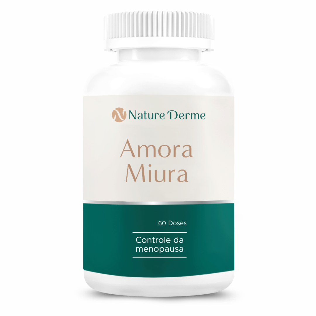 Amora Miura 500mg - Alivia Sintomas da Menopausa