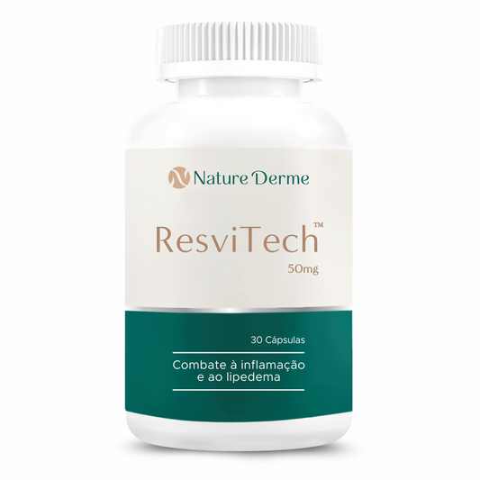 ResviTech™ 50mg - Combate à Inflamação e aos Sintomas do Lipedema