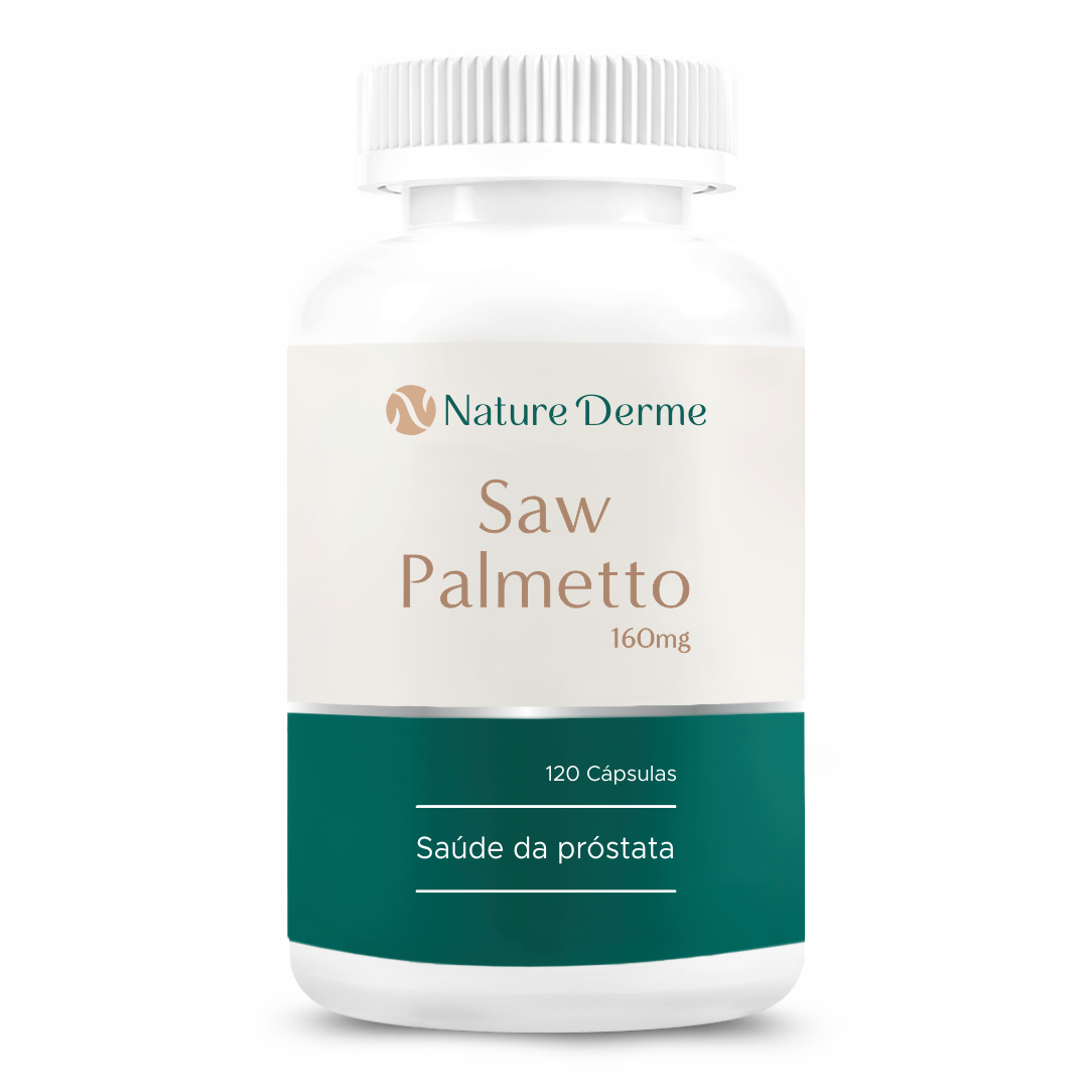 Saw Palmetto 160mg - Equilíbrio Hormonal
