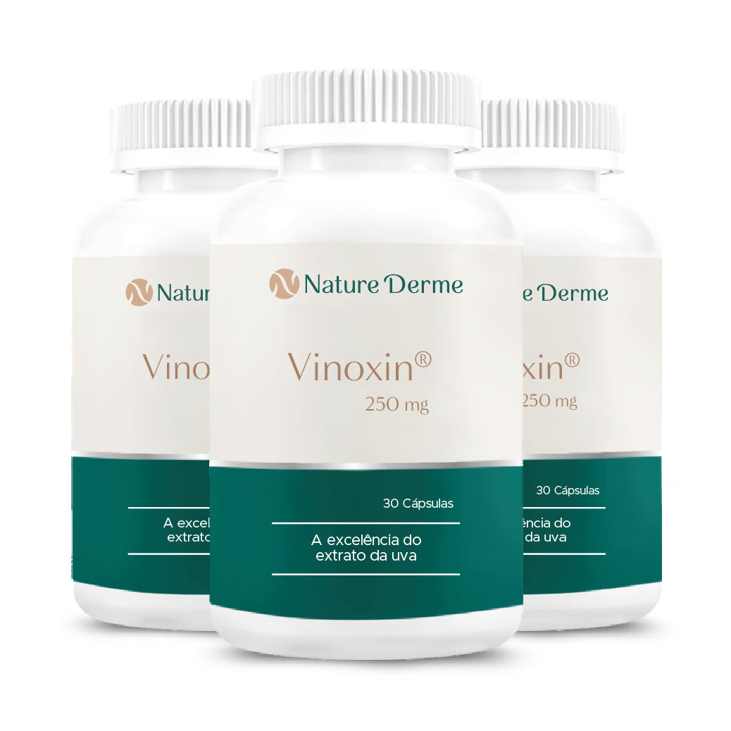 VINOXIN® 250mg - A excelência do extrato da uva