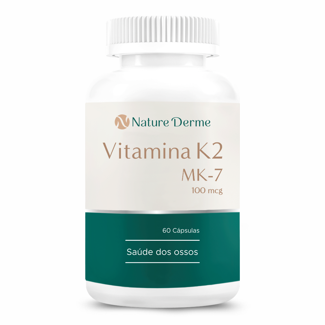 Vitamina K2 Mk-7 100Mcg - Saúde dos ossos