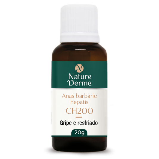 Anas barbarie hepatis CH200 Glóbulos 20g - Gripe e Resfriado