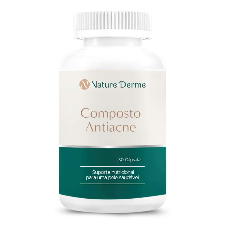 Composto antiacne - Suporte nutricional para uma pele saudável