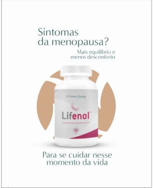 Lifenol®  - Potente aliado para o alívio  das ondas de calor na menopausa