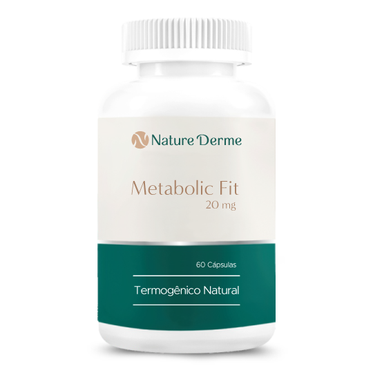 Metabolic Fit 20mg - Termogênico Natural