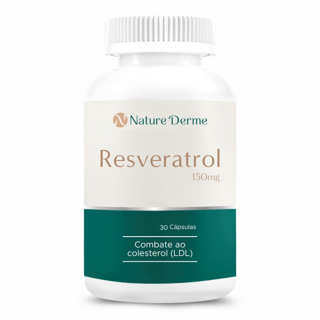 Resveratrol 150mg – Cardioprotetor e Anti-inflamatório