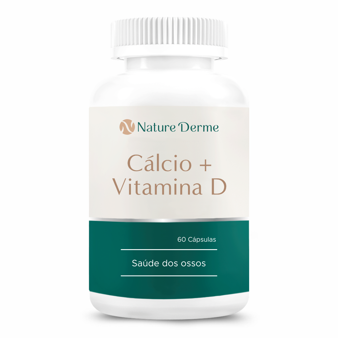 Cálcio + Vitamina D - Saúde dos ossos