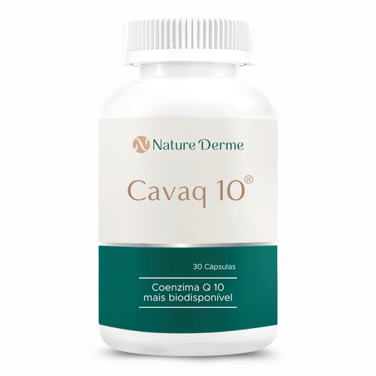 CAVAQ10® - Coenzima Q 10 mais biodisponível