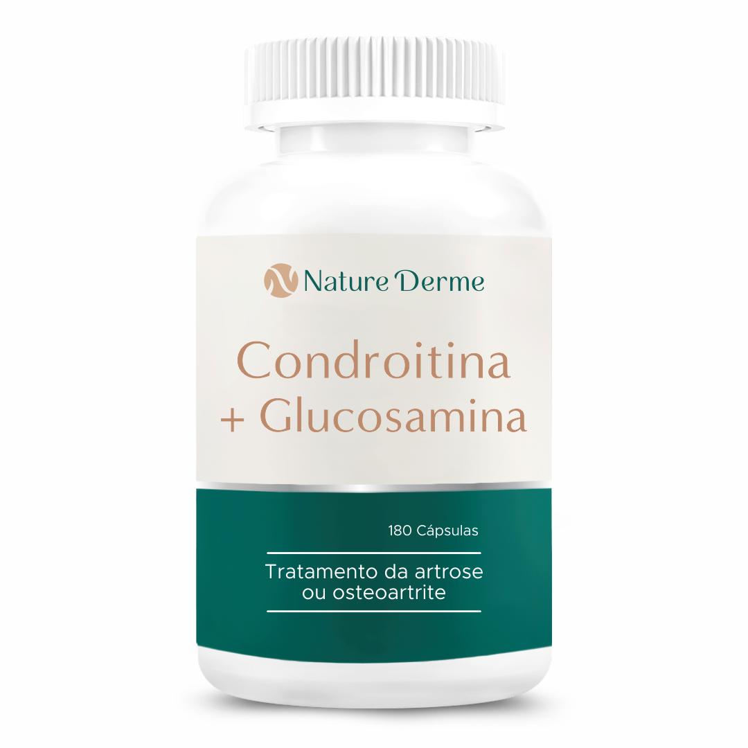 Condroitina 400mg + Glucosamina 500mg - Saúde das articulações – Nature ...