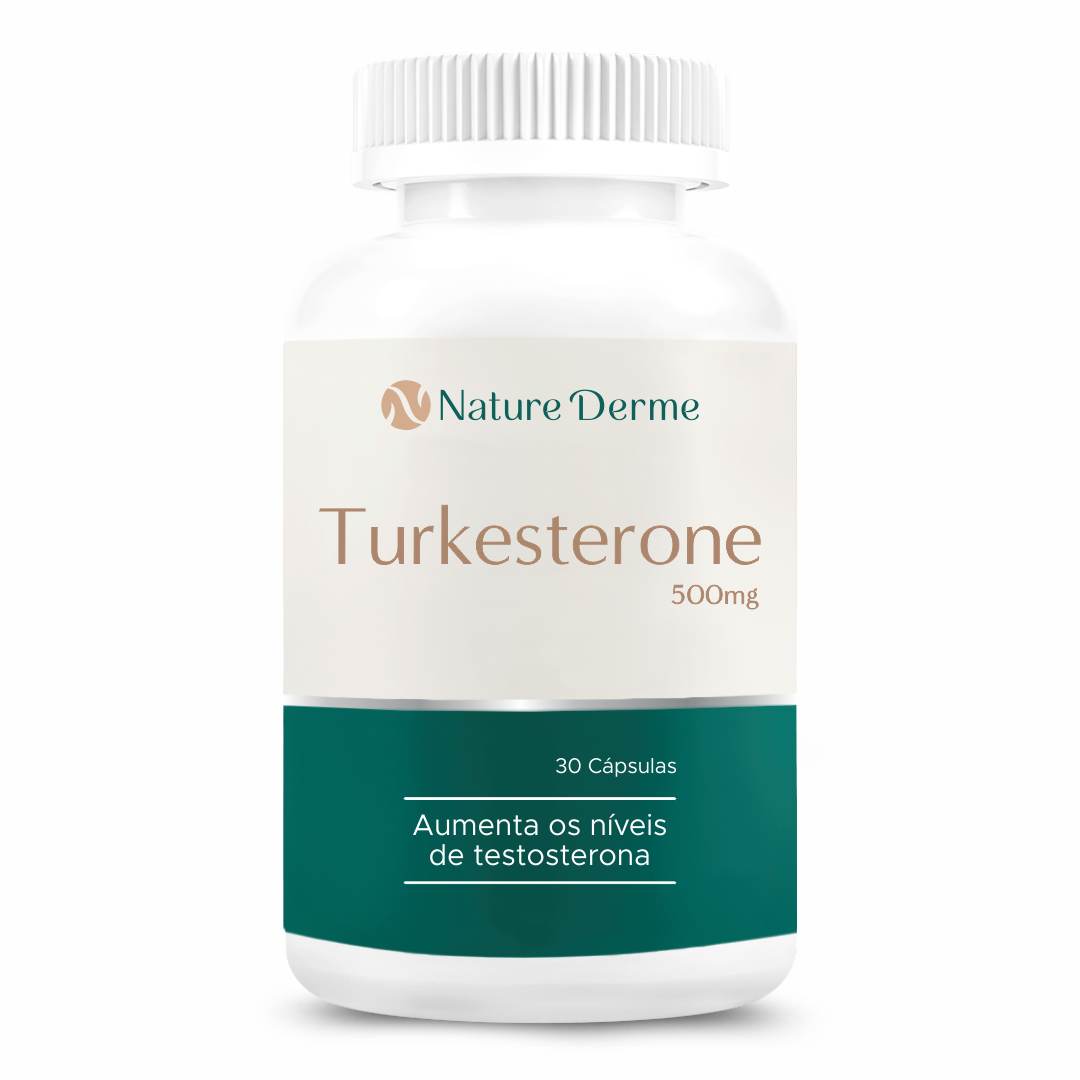 Turkesterone 500mg - Recuperação muscular e Desempenho físico